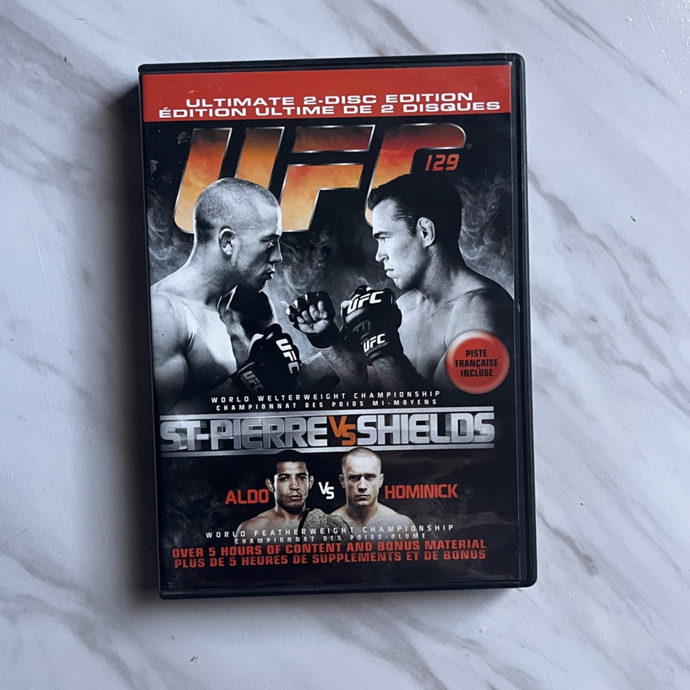 UFC 129 DVD - George St. Pierre VS Jake Shields TORONTO EVENT